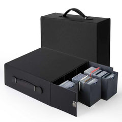 Gvirtcoz card case with portable handle for easy transport