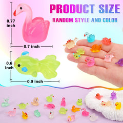 GWAHSA glow mini resin birds embellish dollhouses and desks.
