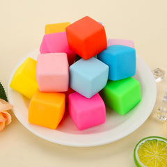 GWAHSA kids and teens enjoying squeeze cubes during travel.