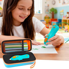 GWCASE mesh inside pocket keeps refills and USB charger neatly organized