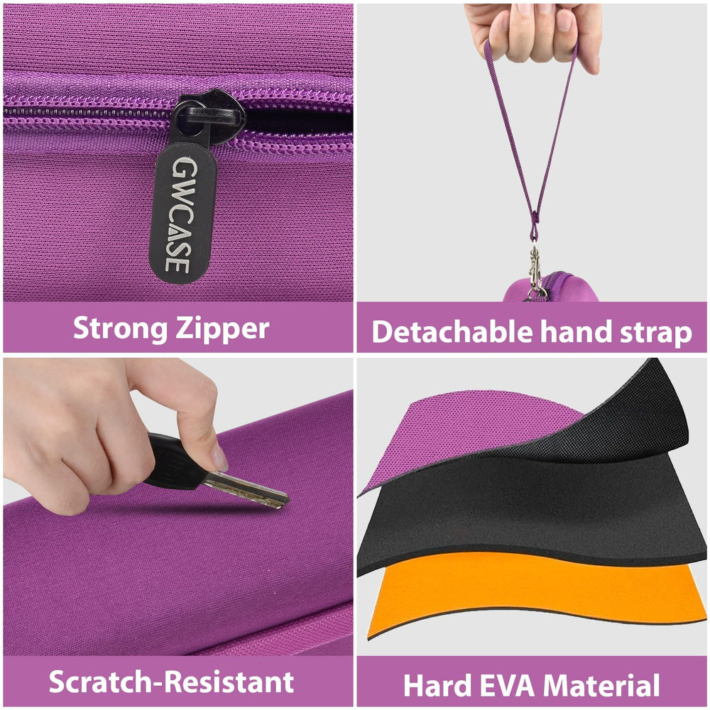 Smooth zipper and durable EVA material protecting the 3Doodler Start+ Essentials