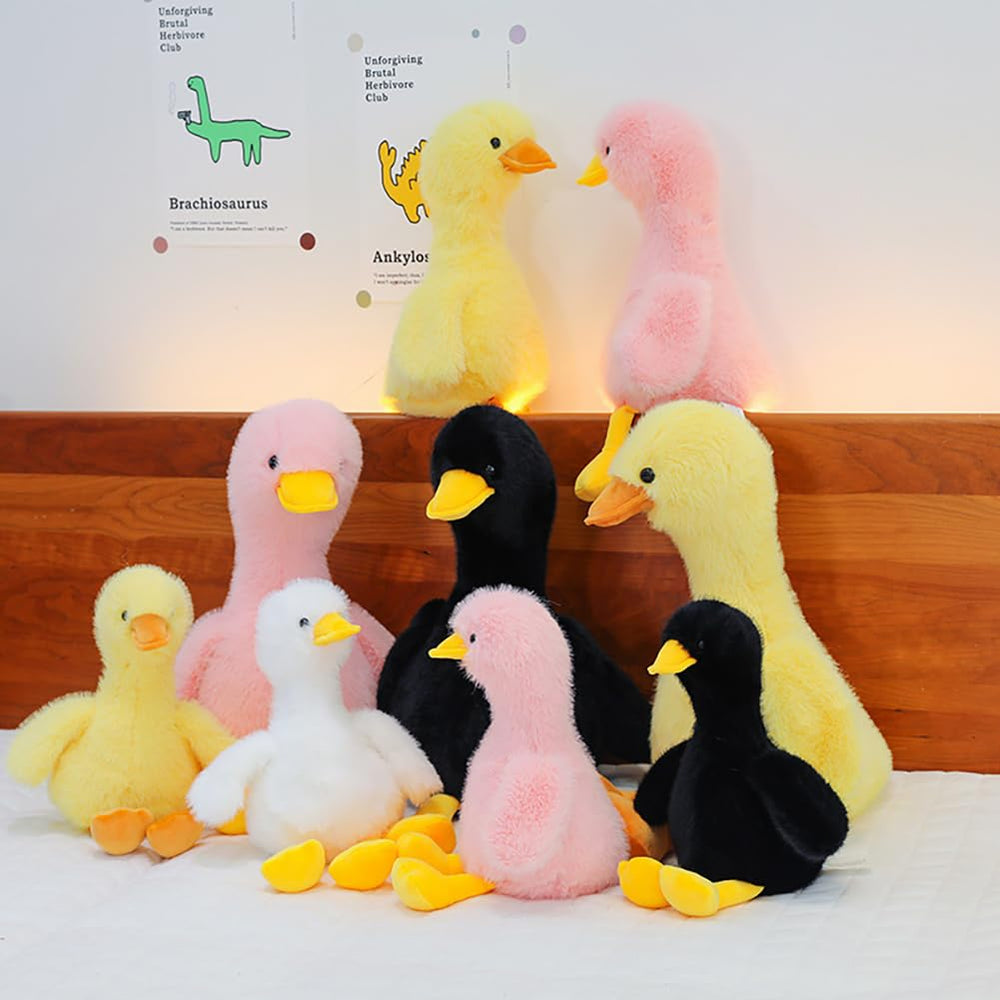Gwxqybfe duck stuffed animal yellow snuggle invites hugs.