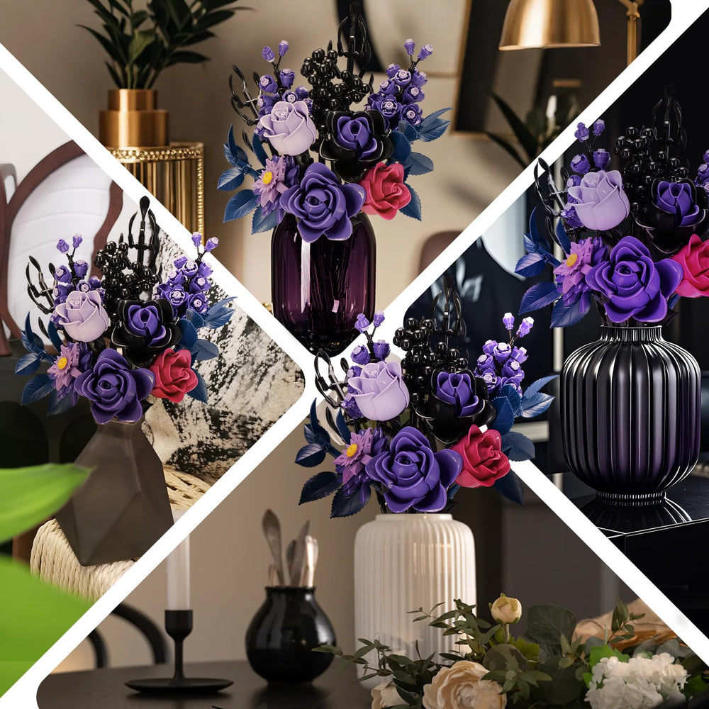 GXJTYYBS Lifelike petals with gradients ideal for DIY floral art.