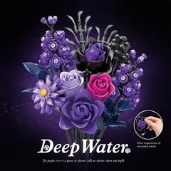 GXJTYYBS LEGO-inspired compatibility allows custom bouquet mixes.
