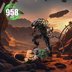GXJTYYBS detachable xenomorph for versatile play and posing options