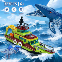 GXJTYYBS Ideas 3-in-1 Adventurer Ship model invites imaginative ocean adventures.