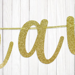 GXSOVSO versatile banner for wall or dessert table backdrops during celebrations.