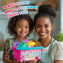 GXYSLM Jumbo Slime Kit glitter elements to sparkle slime.