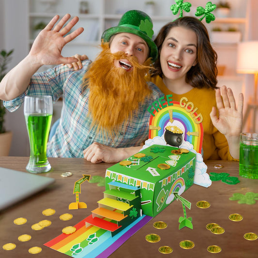 GYGOT Leprechaun Trap Kit assembly parts ready for quick craft setup