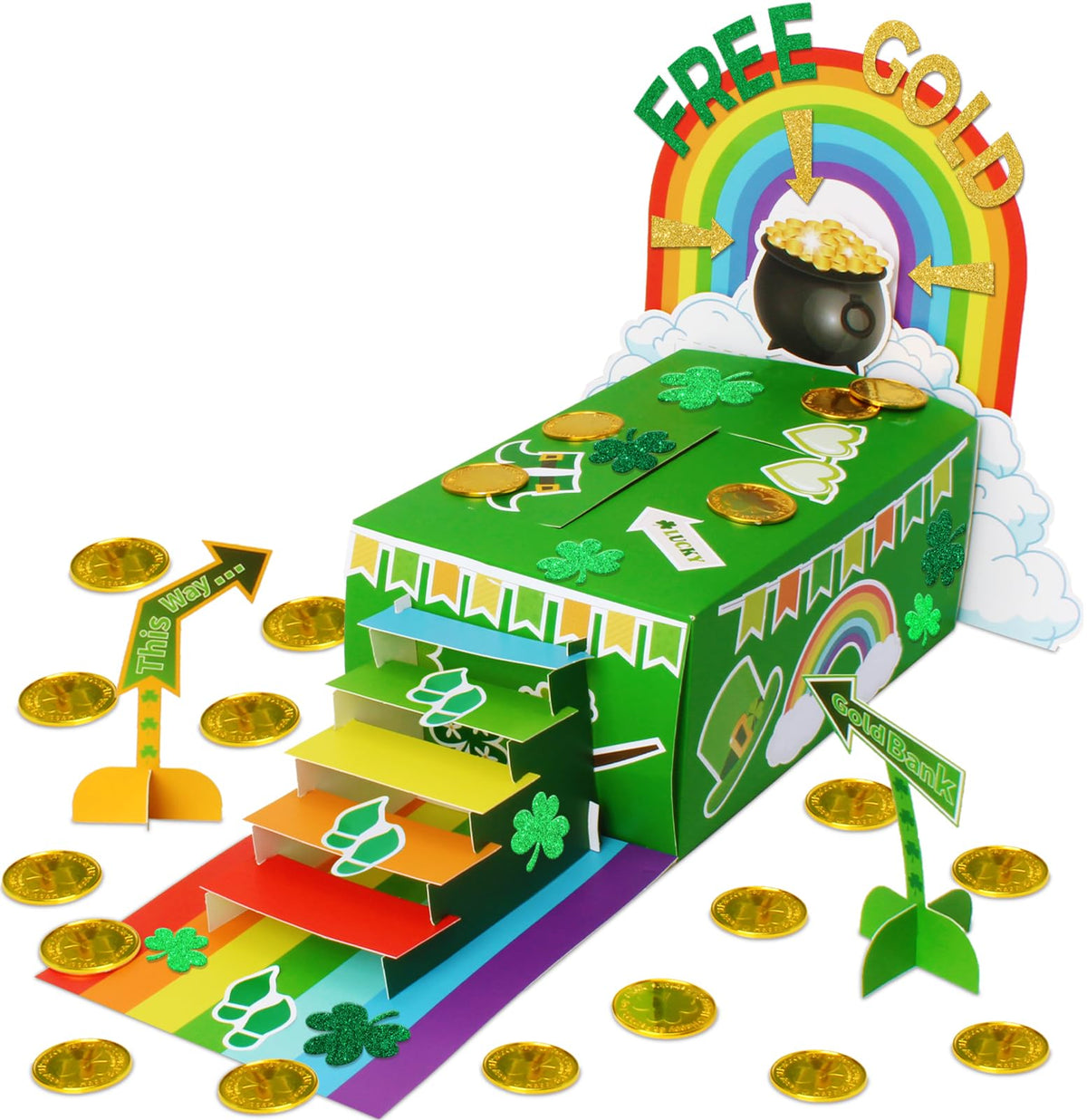 GYGOT Leprechaun Trap Kit packaged box for St. Patrick's Day fun