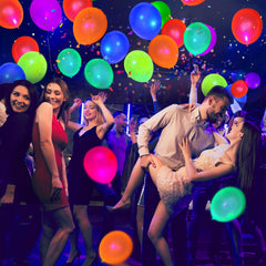 GYIPFIPA fluorescent party balloons suit holidays, graduations, and school events