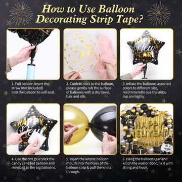 GYIPFIPA gold confetti balloons add shimmer to celebrations