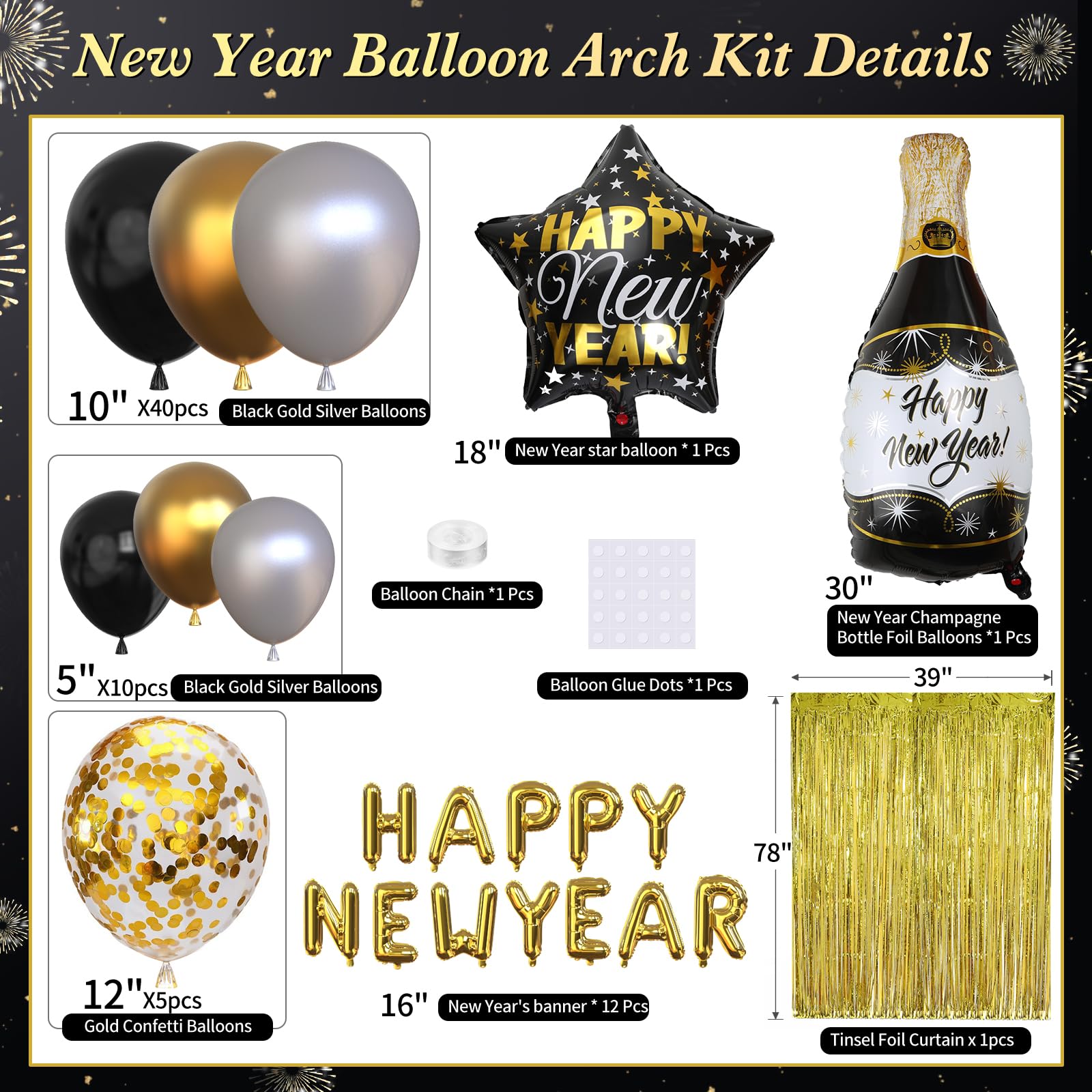 GYIPFIPA 18in star balloon bright photo backdrop accent