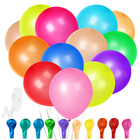 GYIPFIPA rainbow balloons display brighten any party.
