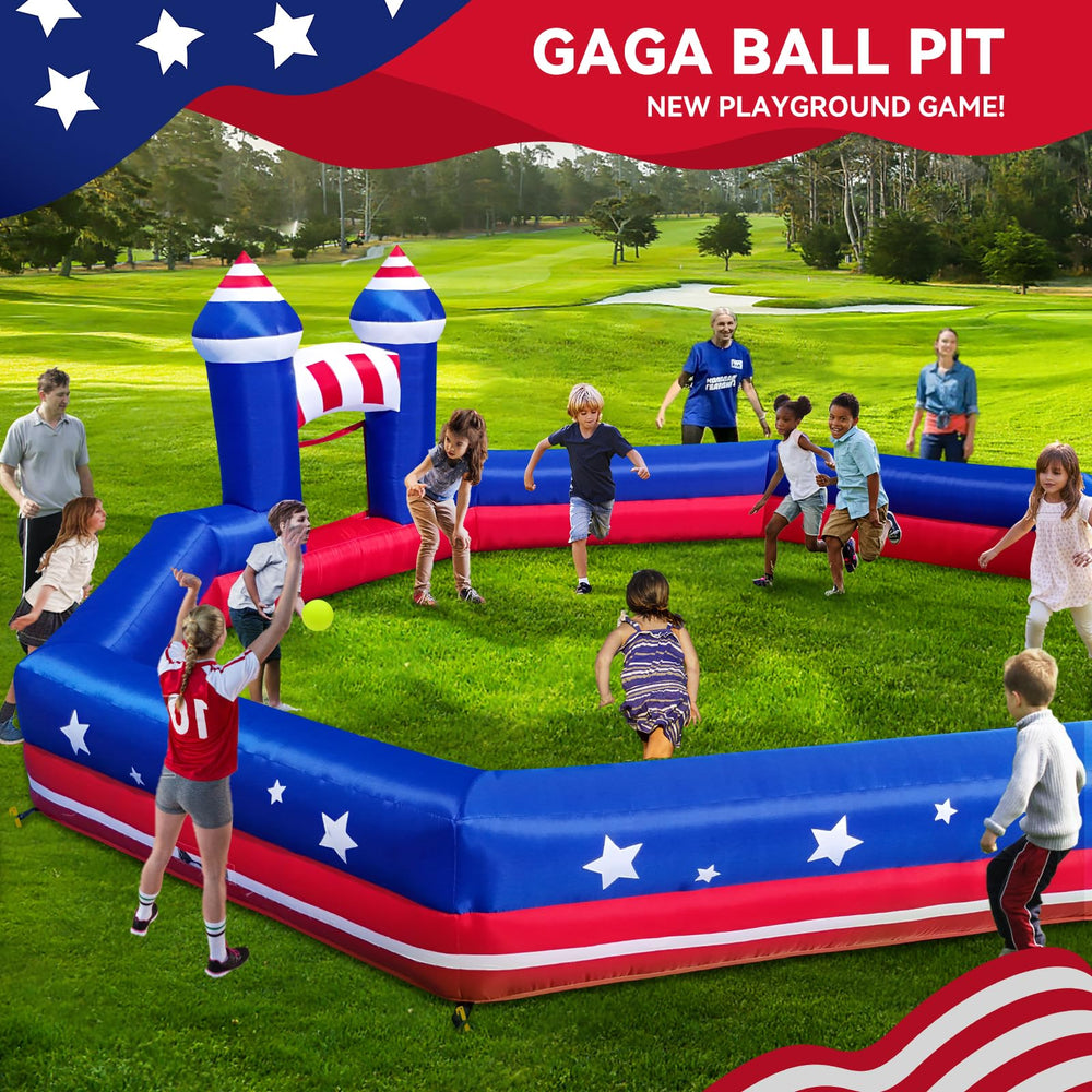 GYMMALL Gaga Ball Pit carry bag for easy storage