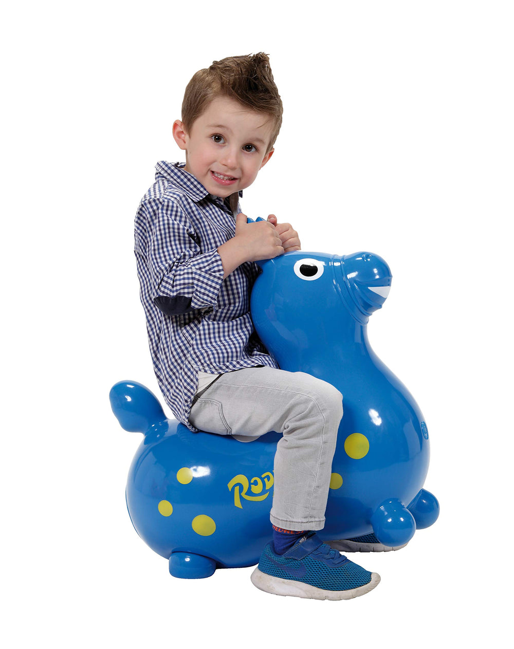 Rody boosts balance and coordination during bouncing sessions.