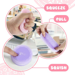 Gytera cookie squishies green small grip-friendly fidget toy