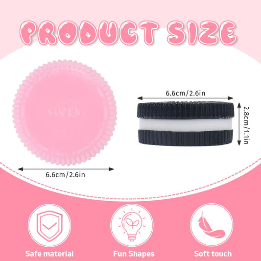 Gytera cookie squishies stress-relief closeup shows soft, durable material.