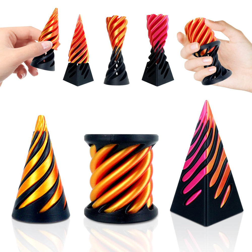 Gytera impossible cone spiral: tactile focus aid for desk tasks.