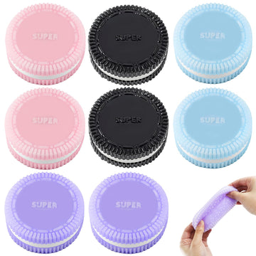 Gytera sticky cookie squishies pink for portable stress relief and focus.