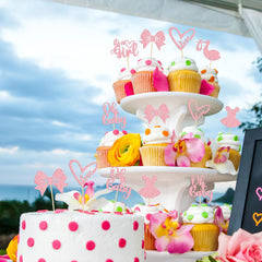 Gyufise 36-piece cupcake topper set for celebrations