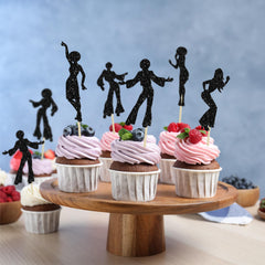 Gyufise assembled cupcake toppers insert directly for quick decorating.
