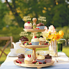 Gyufise baby shower toppers elevate desserts with elegant, reusable design.