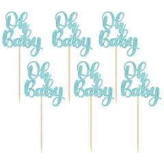 Gyufise baby shower theme cake decor for cupcakes and desserts