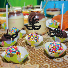 Gyufise bachelorette party toppers elevate cupcakes for memorable photo moments.