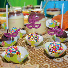 Gyufise bachelorette party cupcake toppers add party flair and theme decoration