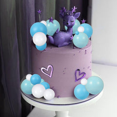 Gyufise 3 cm topper adds balanced height to cupcakes.