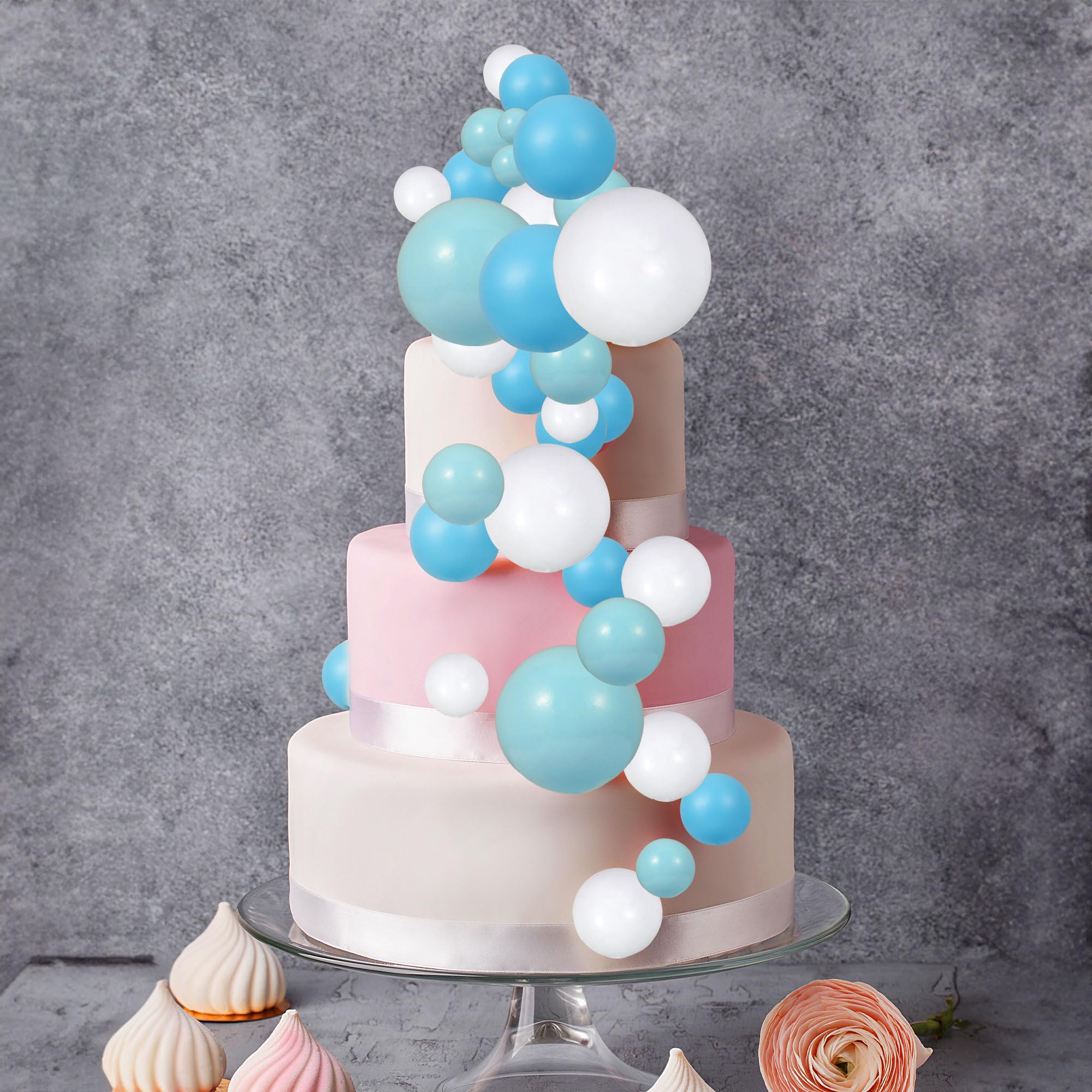 Gyufise party-set toppers suit weddings and baby showers.