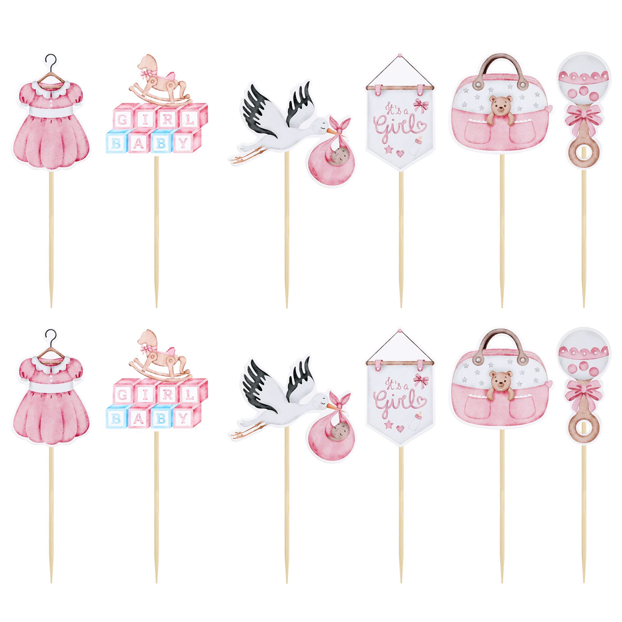 Gyufise Cloud cupcake topper creates whimsical flair on baby shower sweets.