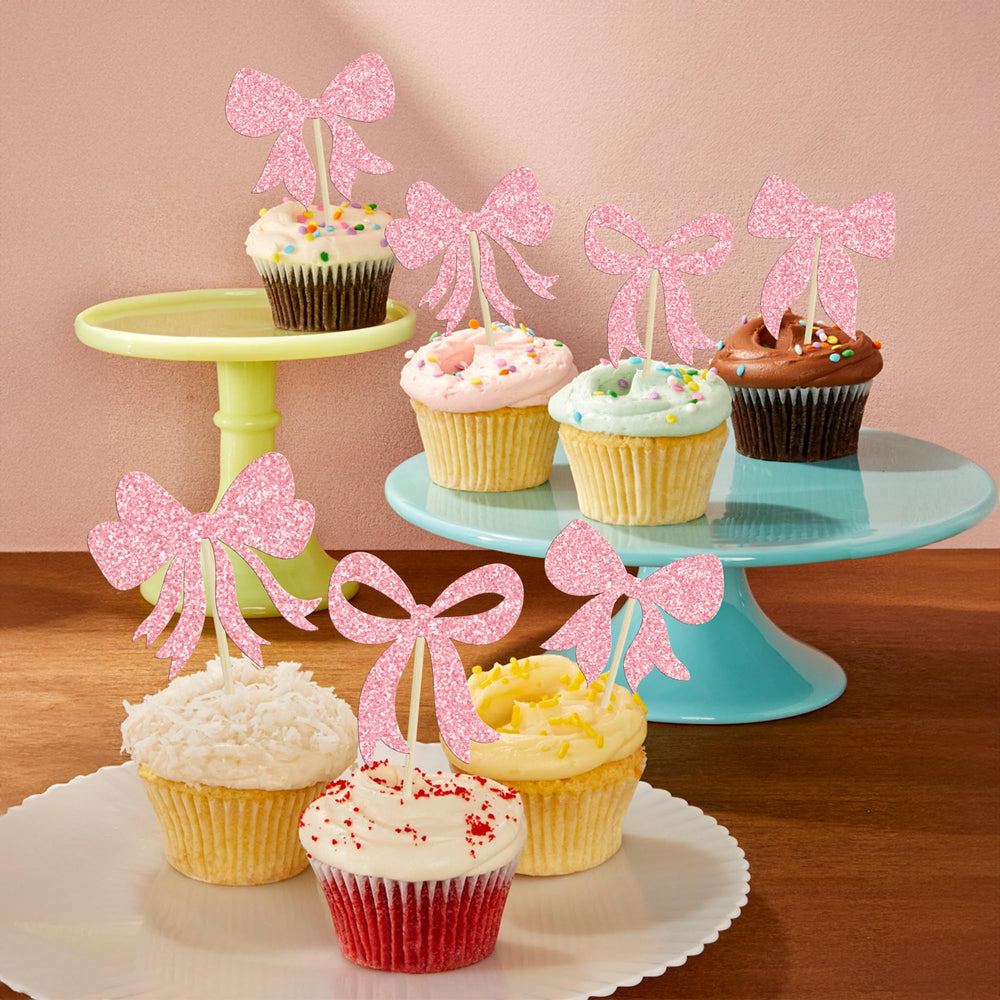 Versatile dessert decorations for birthdays and showers.