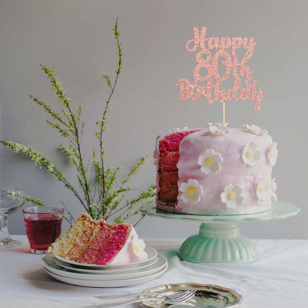 Gyufise Sturdy card stock topper provides durable display on desserts
