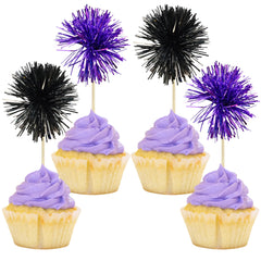 Gyufise foil firework cupcake toppers add festive sparkle to cakes and desserts.
