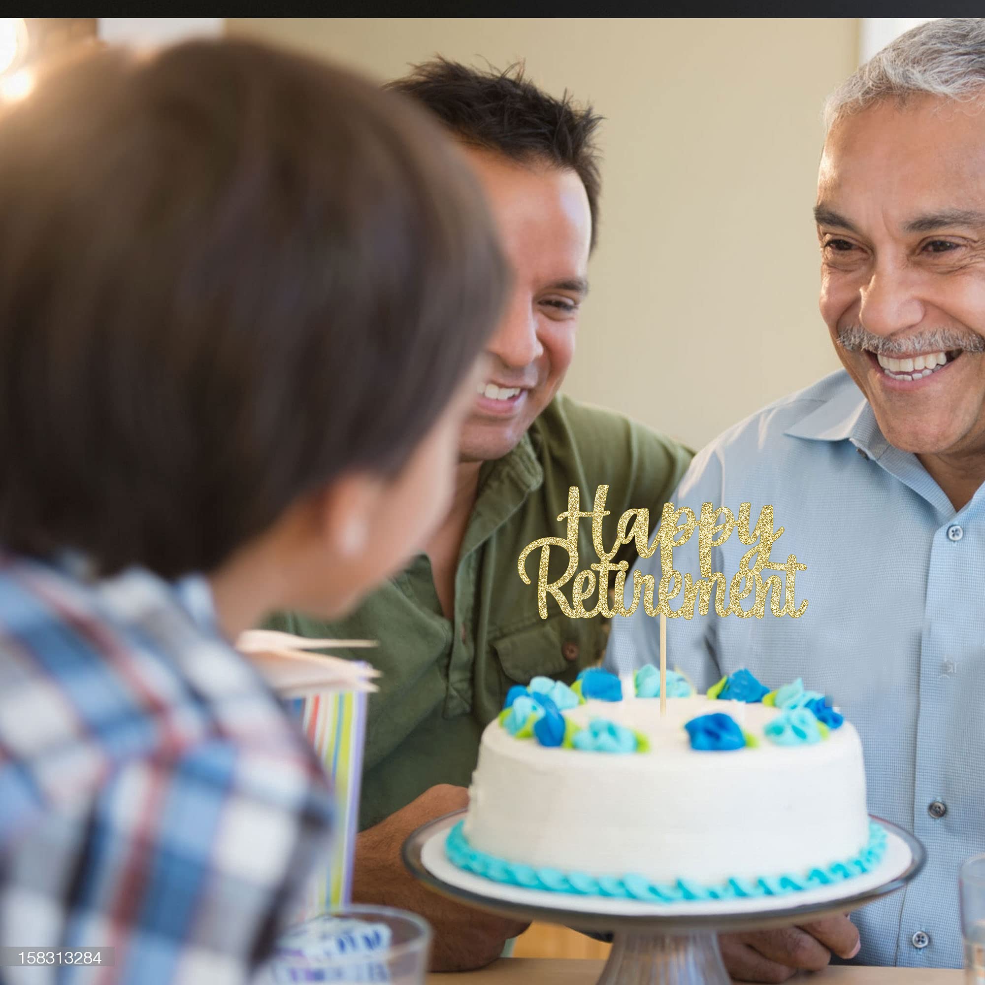 Gyufise food-grade toothpick retirement topper safe for desserts