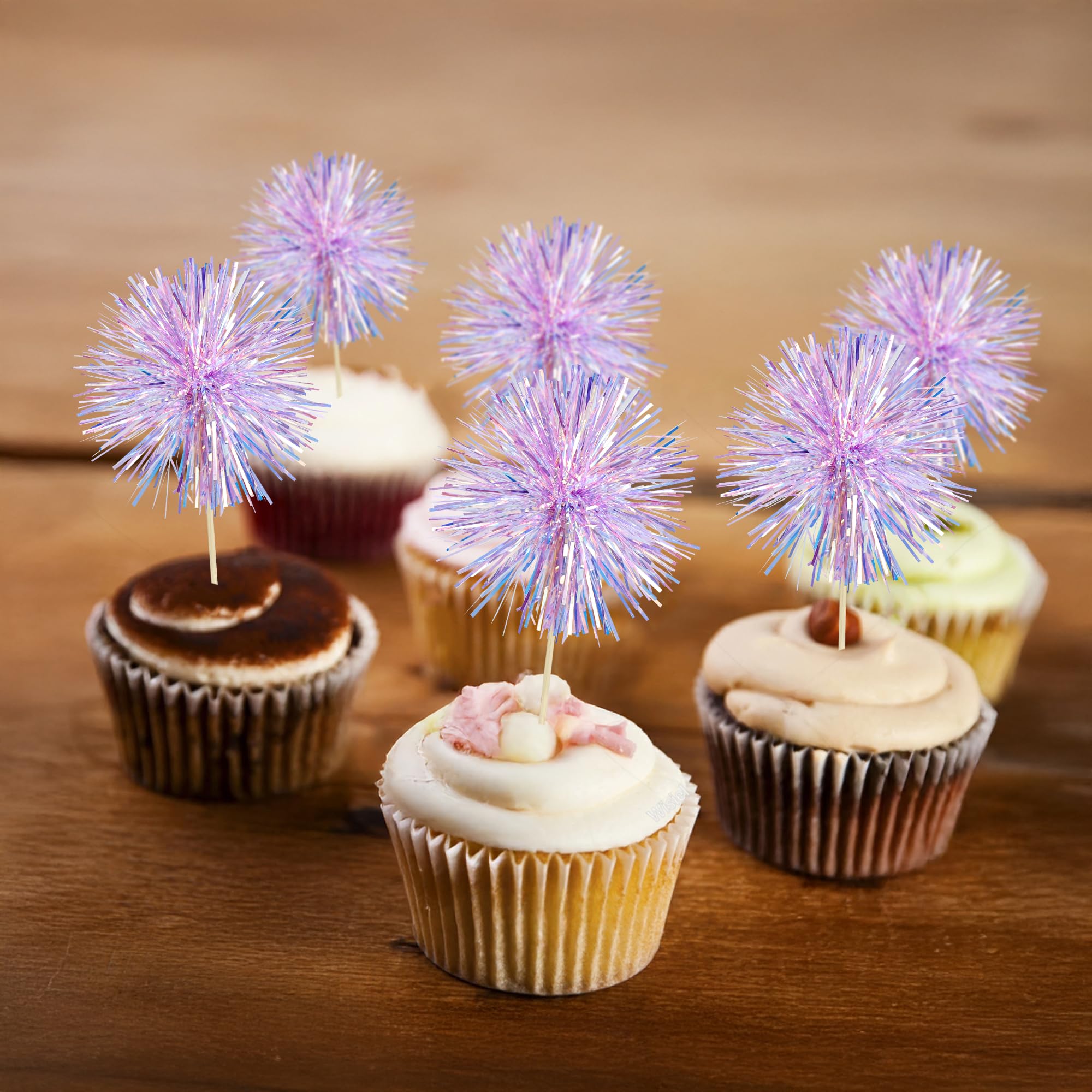 Gyufise graduation cupcake toppers celebrate achievements with festive shine.