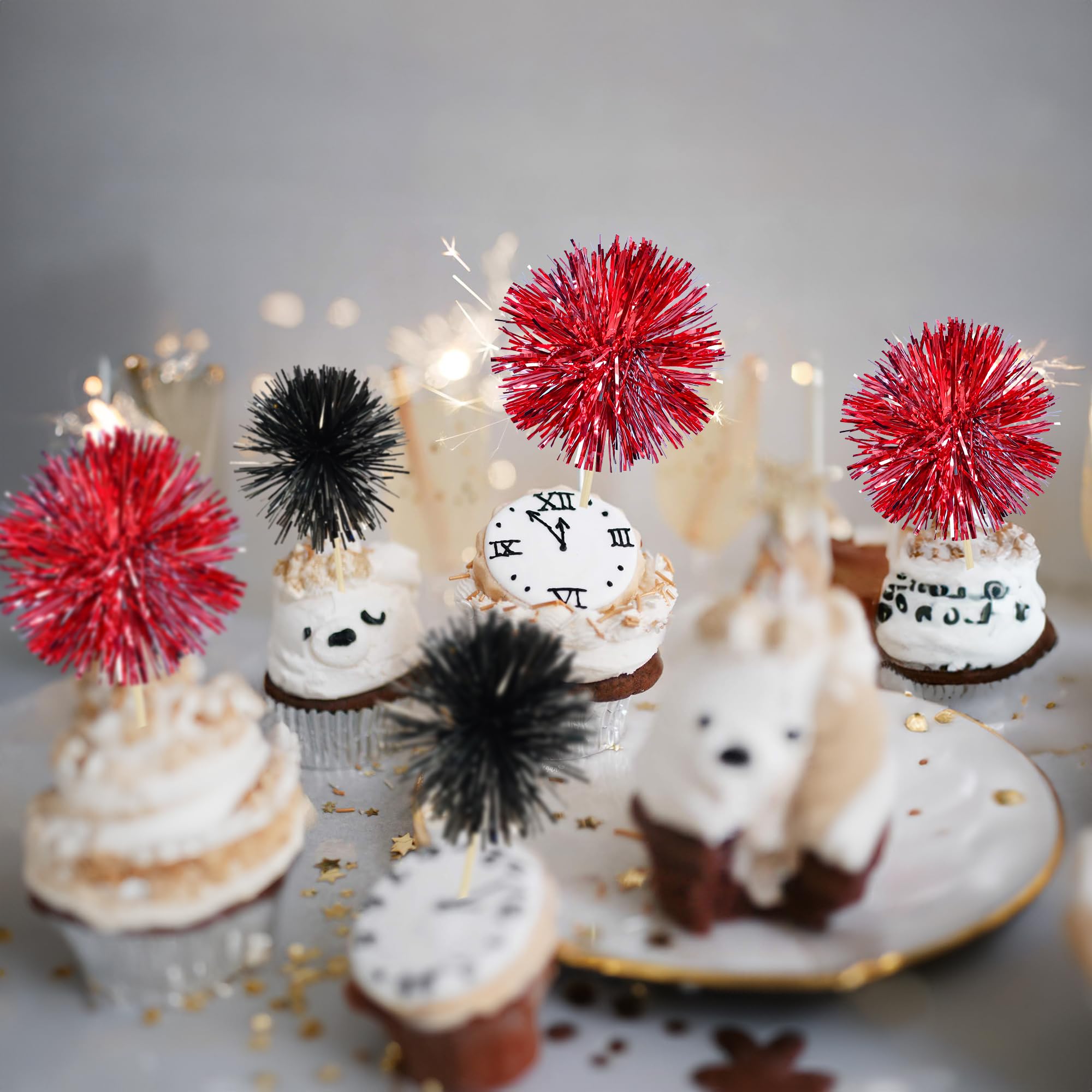 Gyufise multi-use dessert toppers bring color to cakes, fruits, and desserts.