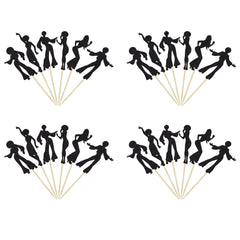 Gyufise music theme cake decorations brighten birthday treats.