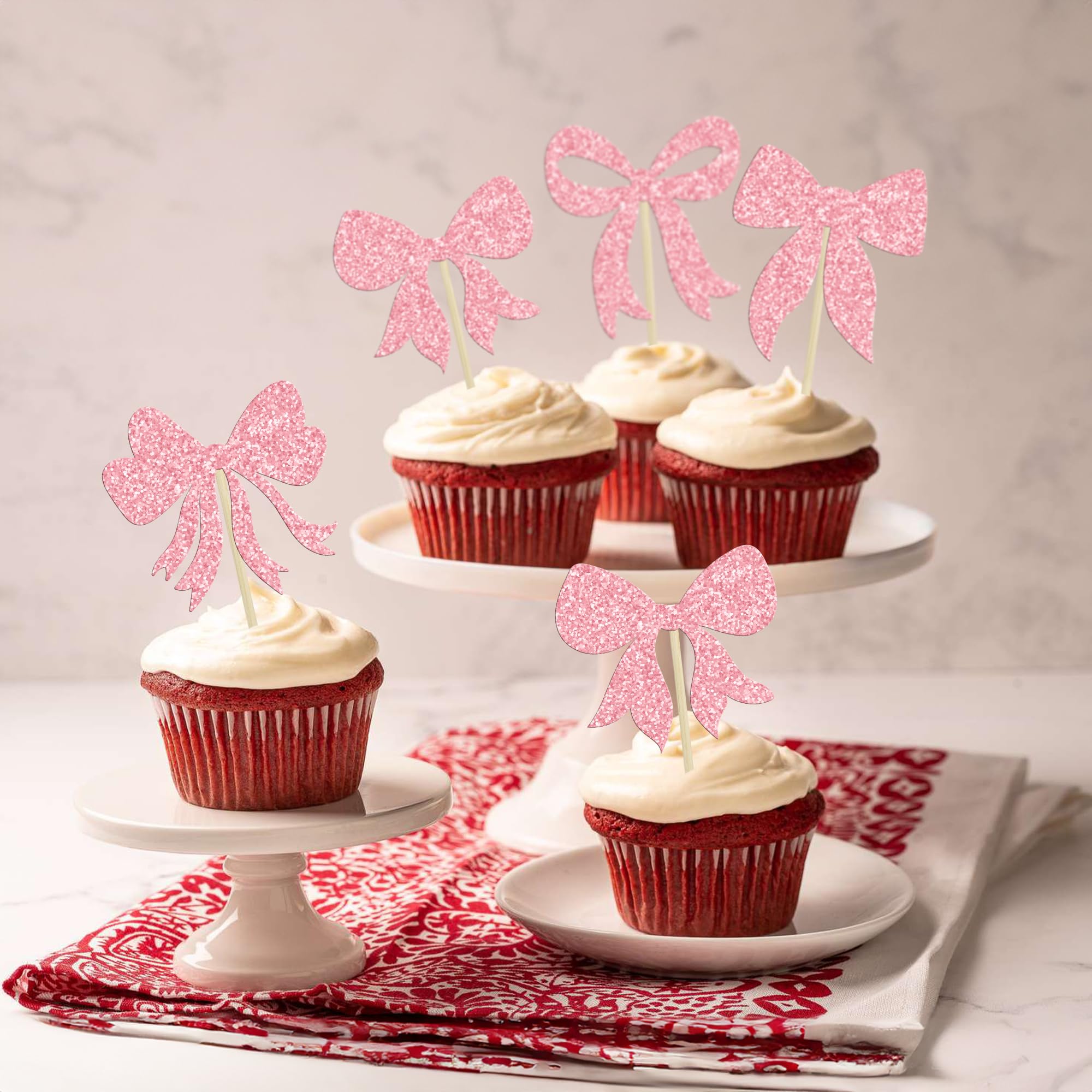 Non-edible paper toppers with a safe cake decoration option.