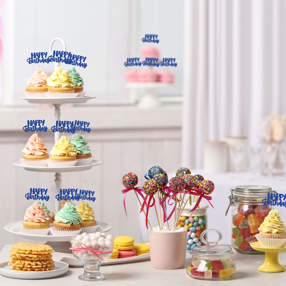 Gyufise party toppers for baby showers and weddings add color.