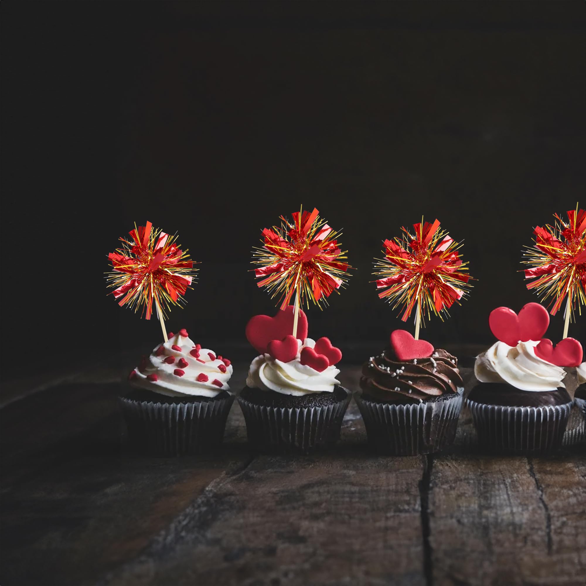 Gyufise reusable cake toppers offer long lasting party decoration.