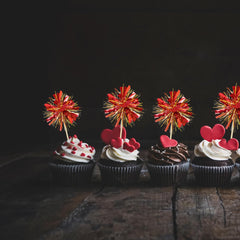 Gyufise reusable cake toppers offer long lasting party decoration.