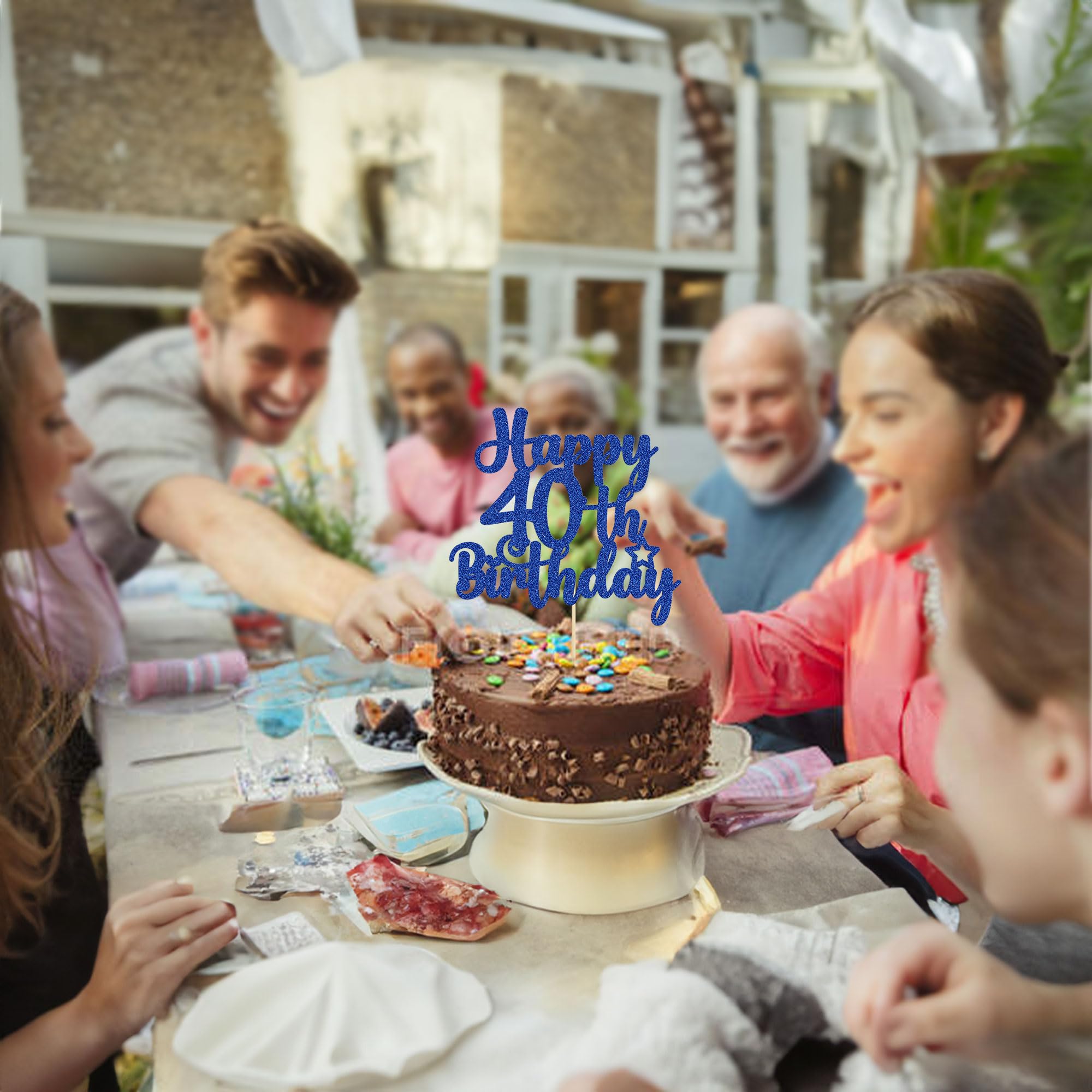 Gyufise reusable paper topper; suitable for multiple celebrations.