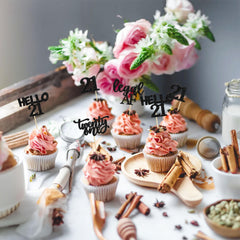 Gyufise toppers to decorate ice cream, fruits, and desserts with flair