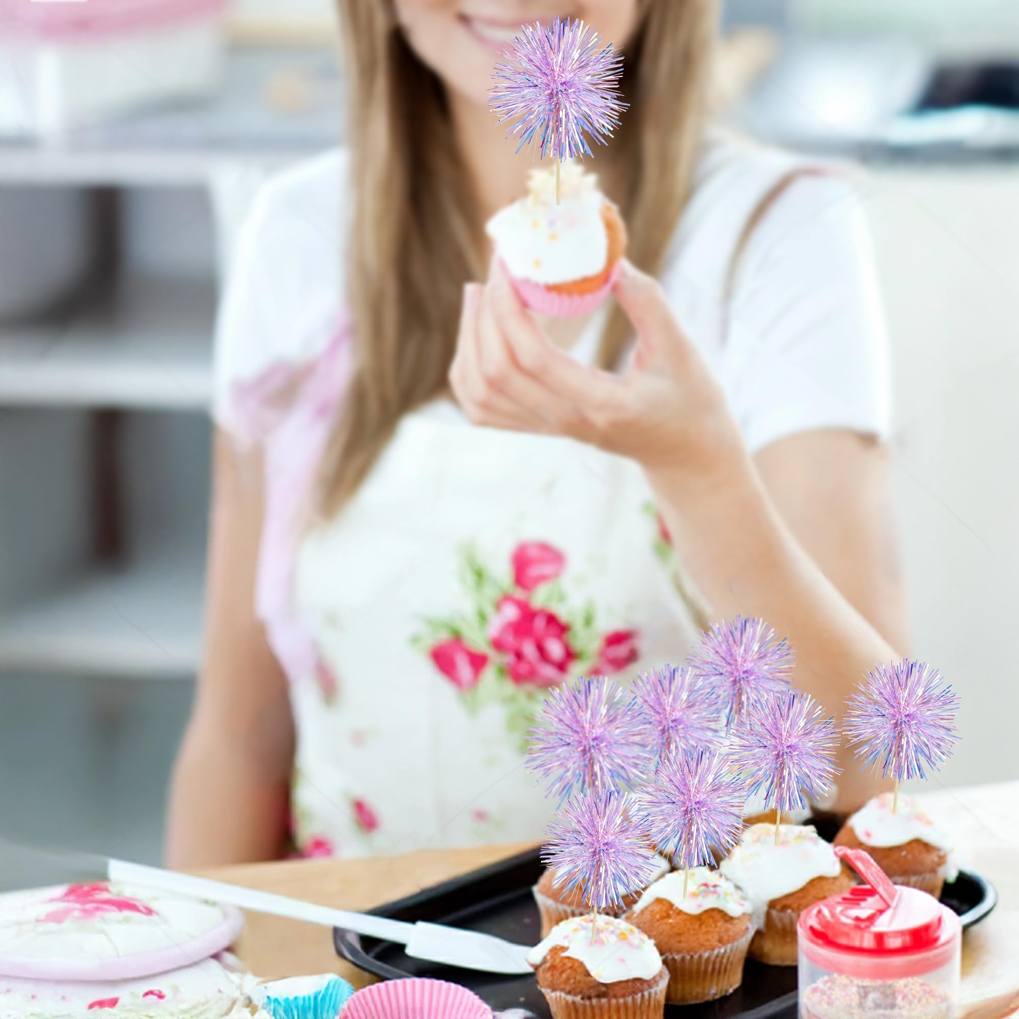 Gyufise wedding cake toppers shimmer on desserts for elegant celebrations.