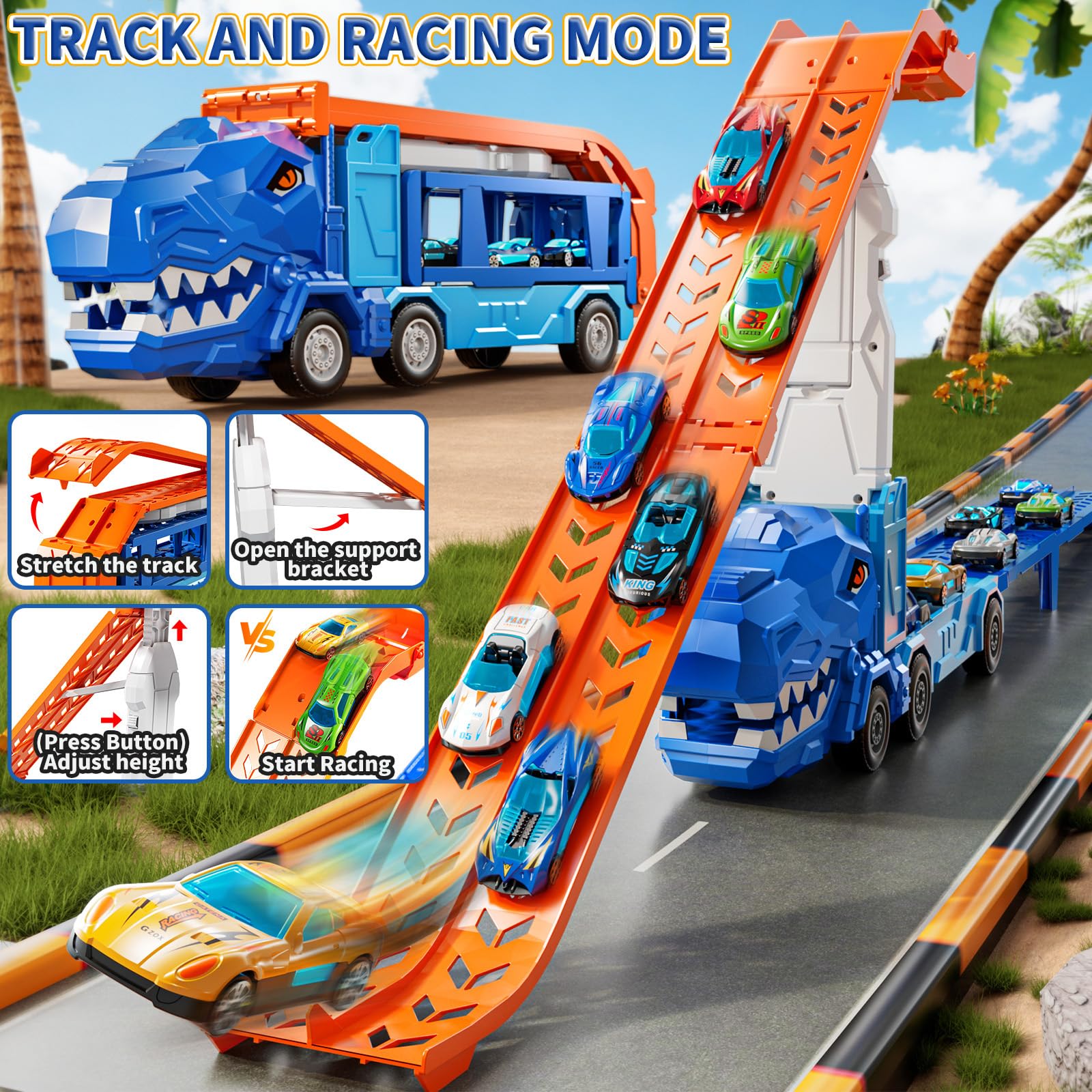 GYYCKTD car ramps enable smooth launches and dynamic races