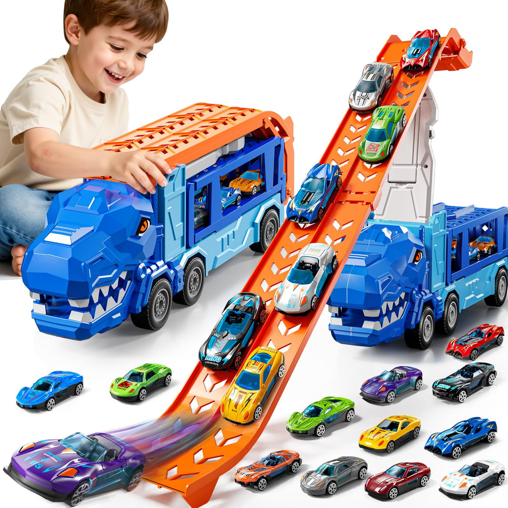 GYYCKTD race track truck toy with portable layout for versatile play