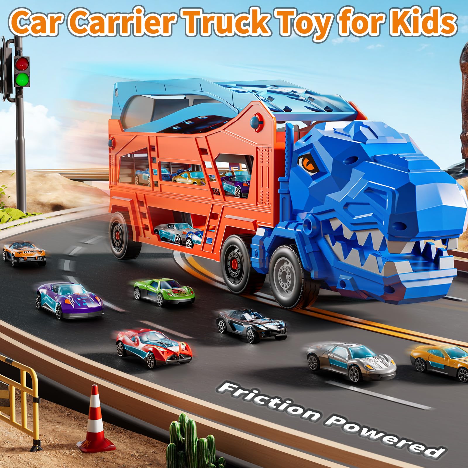 GYYCKTD Two-Tier Storage keeps 12 die-cast cars organized and ready